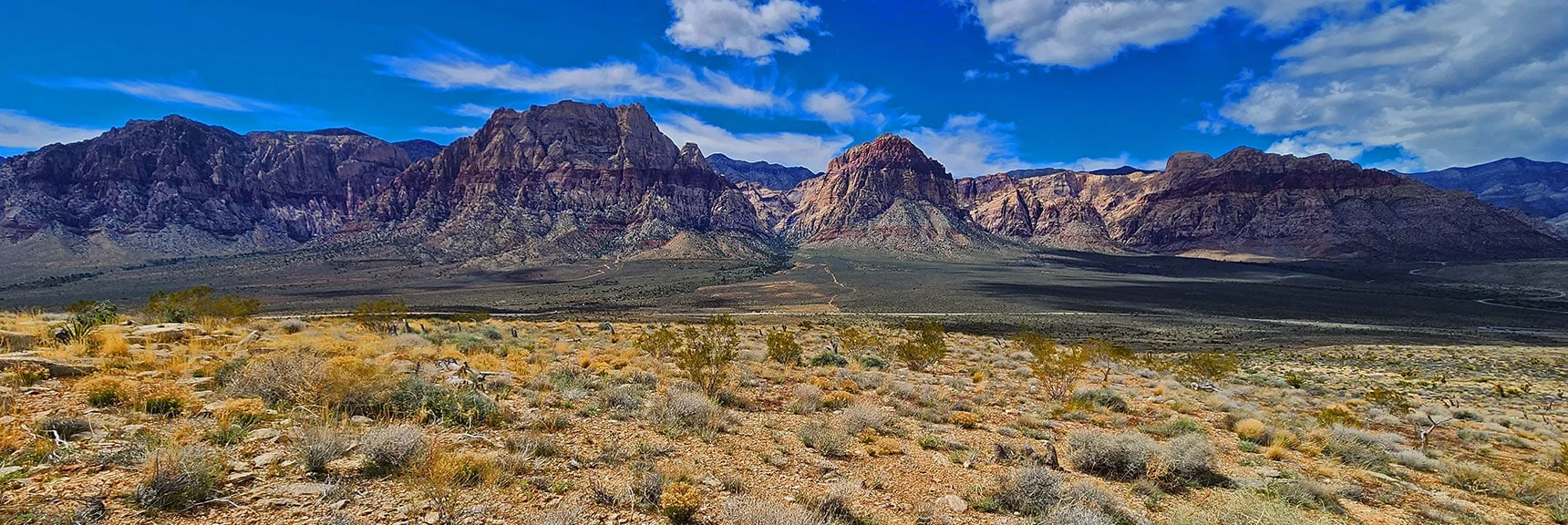 Bridge, Juniper, Rainbow, Wilson Peaks. Oak Creek Canyon Trail. | Western High Ridge | Blue Diamond Hill, Nevada