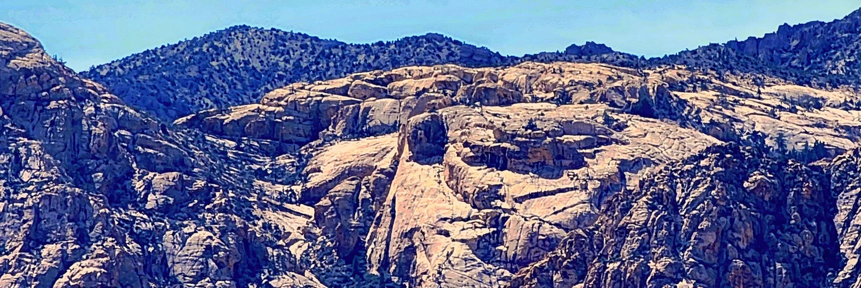 Little Zion Area Just North of Hidden Peak. | Western High Ridge | Blue Diamond Hill, Nevada