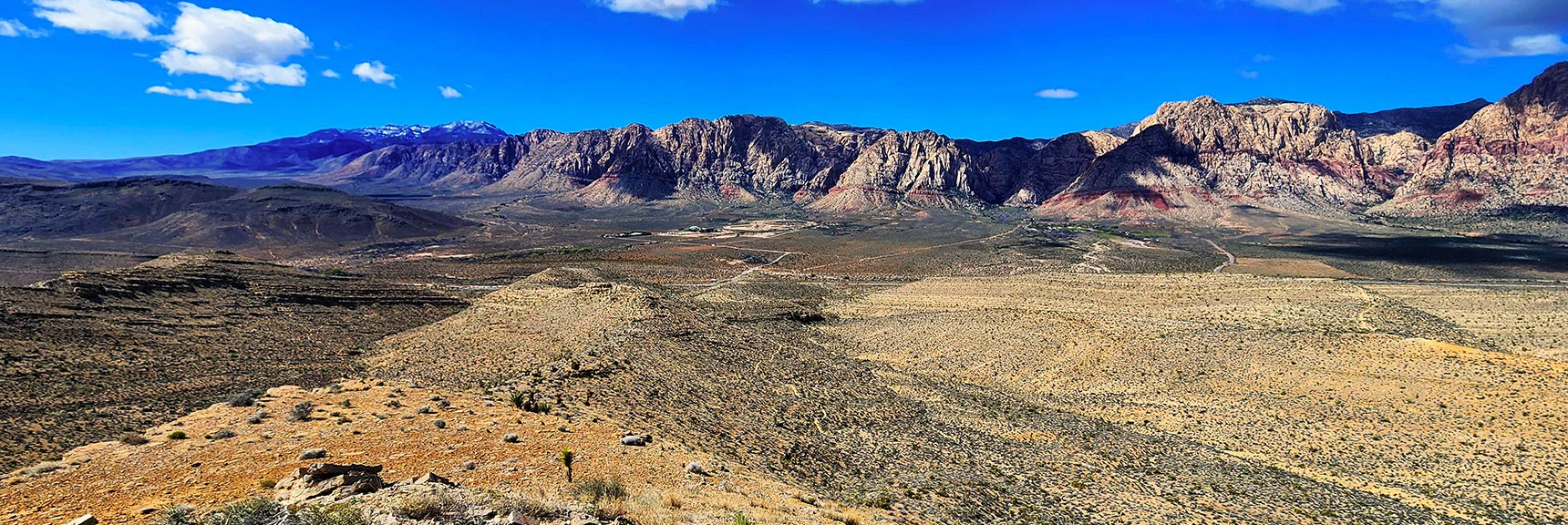 Southern Rainbow Mts. to Potosi. Spring Mt. State Park & Bonnie Springs Below. | Western High Ridge | Blue Diamond Hill, Nevada