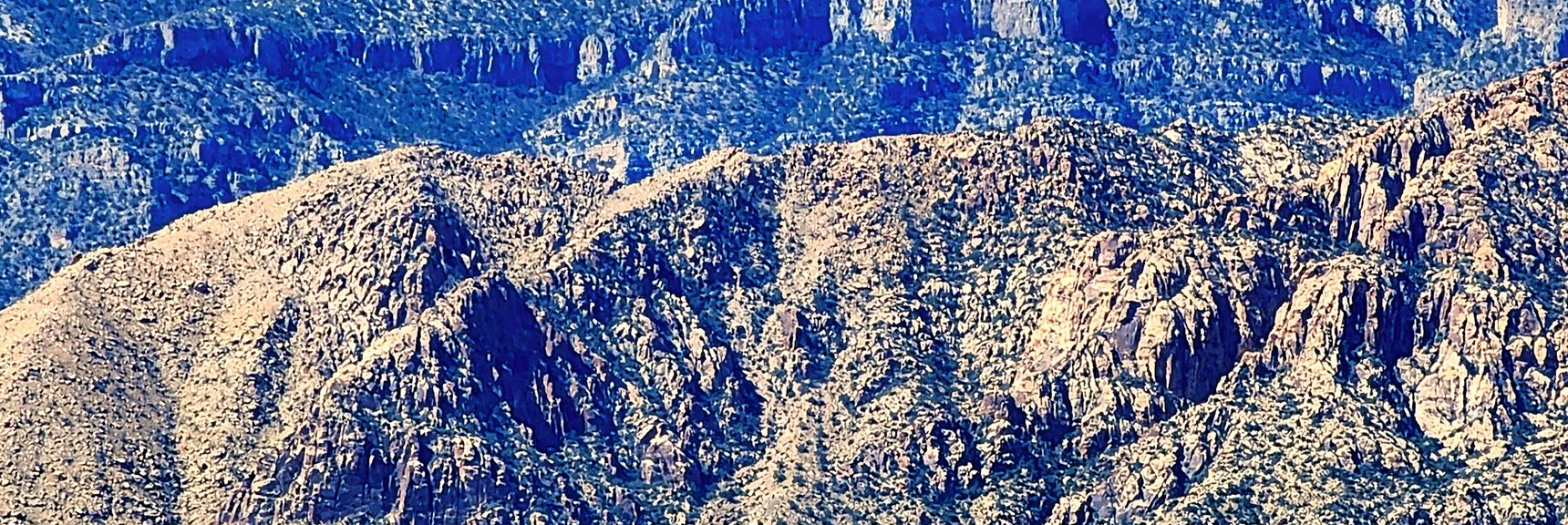 Finally, South Peak and Smaller Peak "South of South Peak" | Blue Diamond Hill Southern Ridgelines | Red Rock Canyon, Nevada