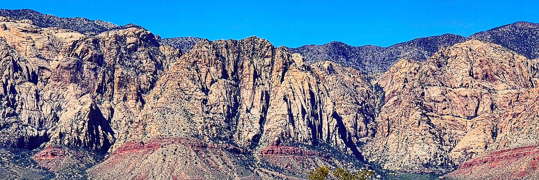 Sandstone Peak is Next. Shorter But Most Challenging, Vertical to Summit. | Blue Diamond Hill Southern Ridgelines | Red Rock Canyon, Nevada