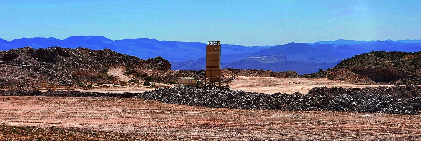 Closer View of Chute Summit Area. | Blue Diamond Hill Southern Ridgelines | Red Rock Canyon, Nevada