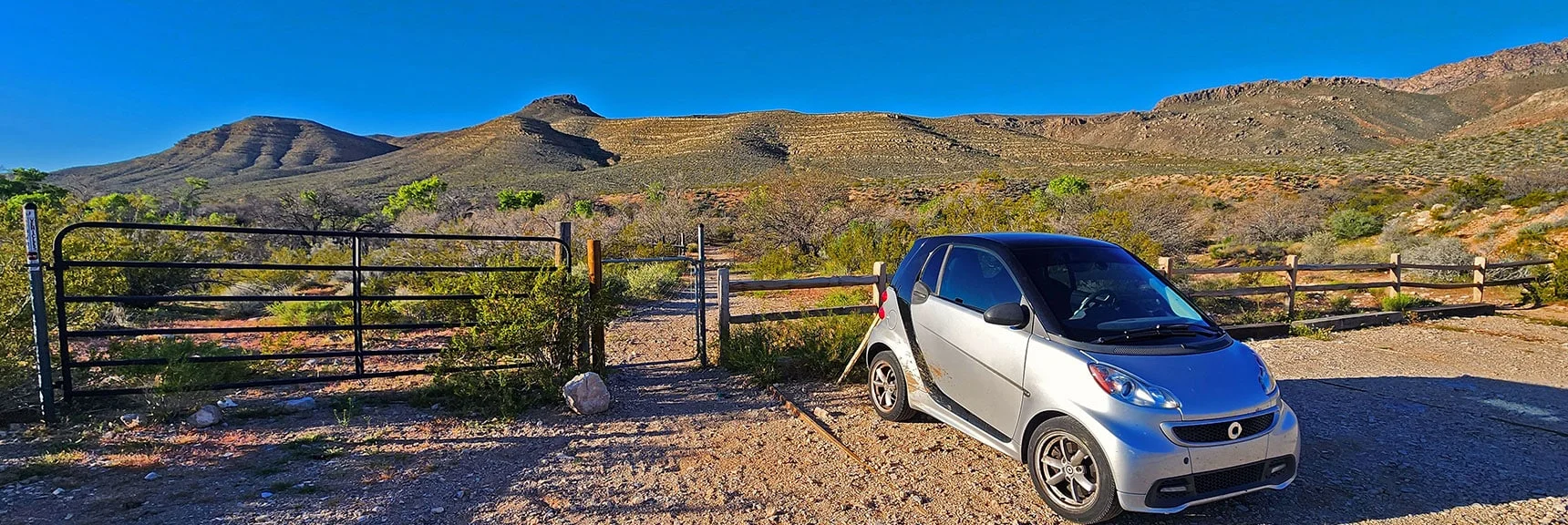 Start/End Point: Wheeler Camp Spring Trailhead on Hwy 159 Just North of Blue Diamond Town | Blue Diamond Hill Southern Triangle | Red Rock Canyon National Conservation Area, Nevada