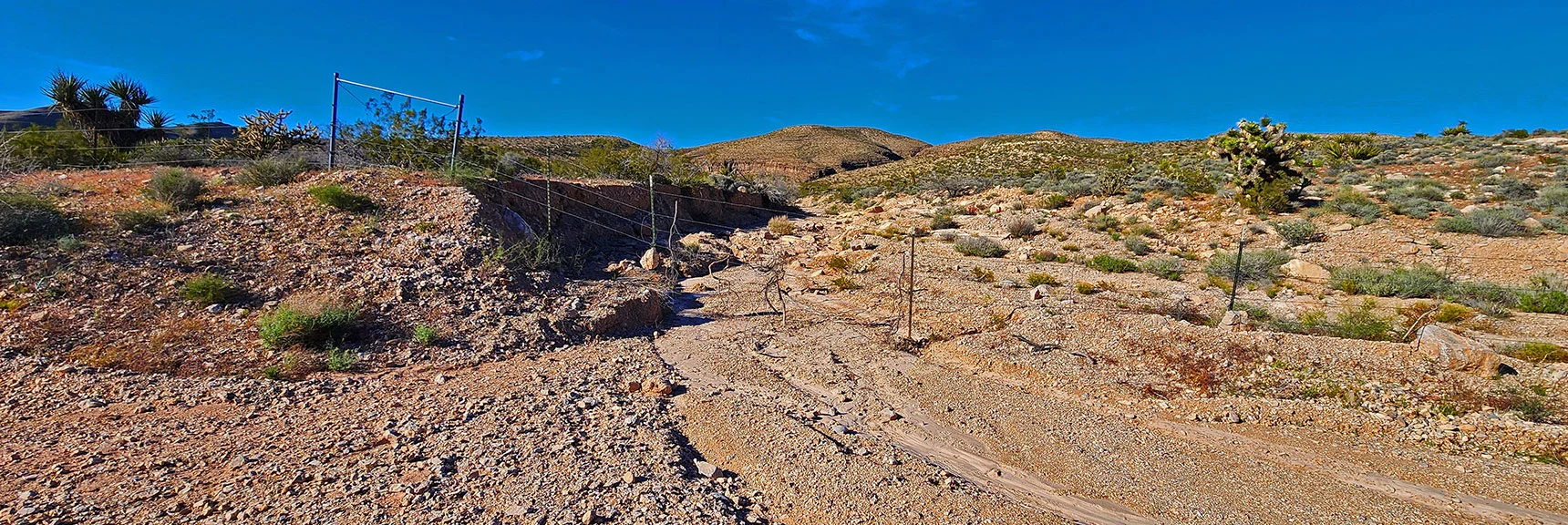 This is the Lower Opening of the Canyon That Will Have 250 Walls Less Than 1/4th Mile Ahead! | Blue Diamond Hill Southern Triangle | Red Rock Canyon National Conservation Area, Nevada