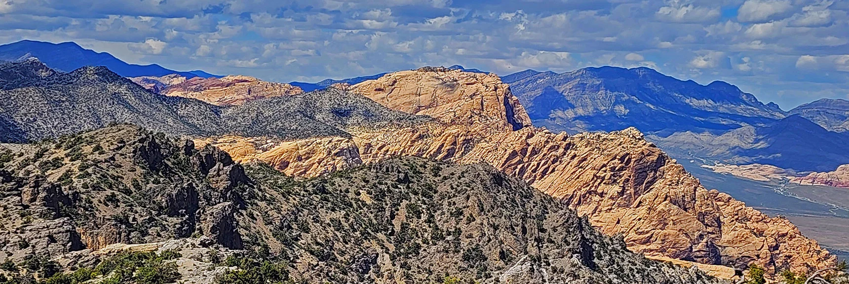 Rainbow Mountains North from Mountain Spring Peak | Black Velvet Peak | Rainbow Mountain Wilderness, Nevada