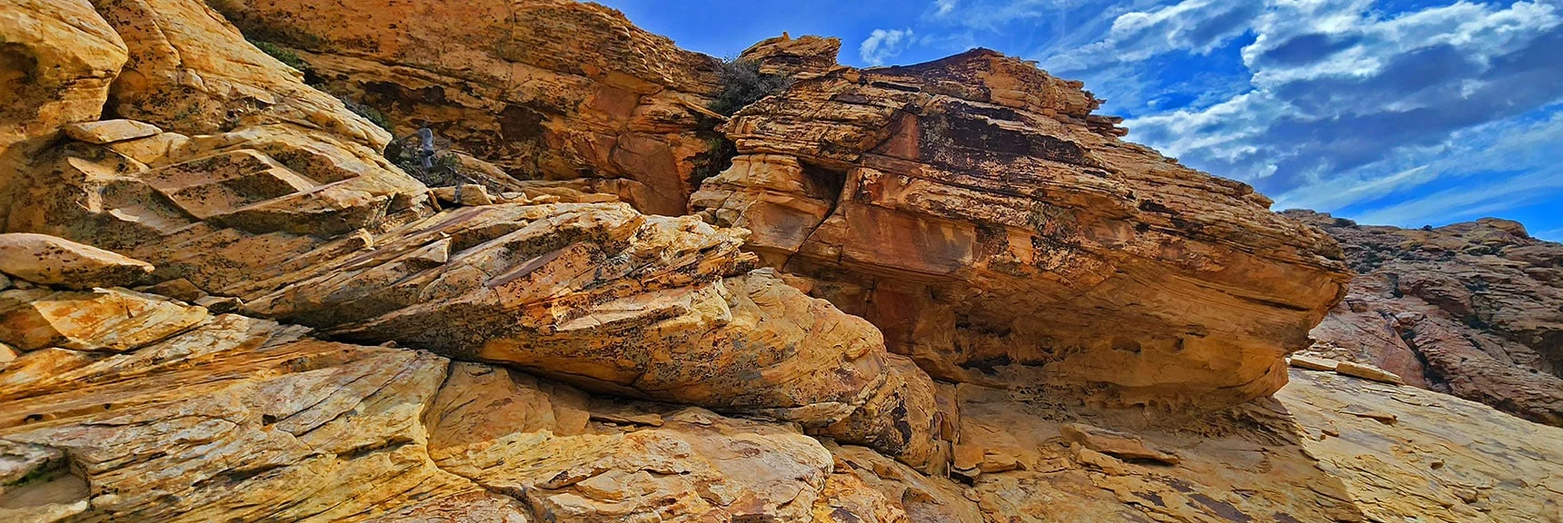Circle Right Side of This Formation | Black Velvet Peak | Rainbow Mountain Wilderness, Nevada