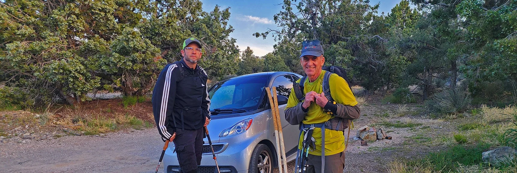 Start at Mountain Springs Trailhead, Ascend to Upper Crest Ridgeline | Black Velvet Peak | Rainbow Mountain Wilderness, Nevada