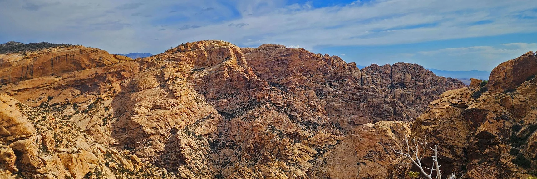 View Across to Hidden Peak/Monument Peak Area. | Black Velvet Peak | Rainbow Mountain Wilderness, Nevada