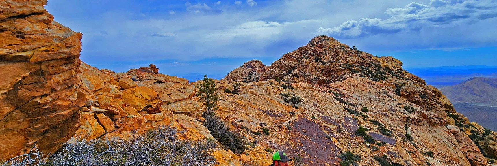 The Duo Black Velvet Peaks Come Into View | Black Velvet Peak | Rainbow Mountain Wilderness, Nevada