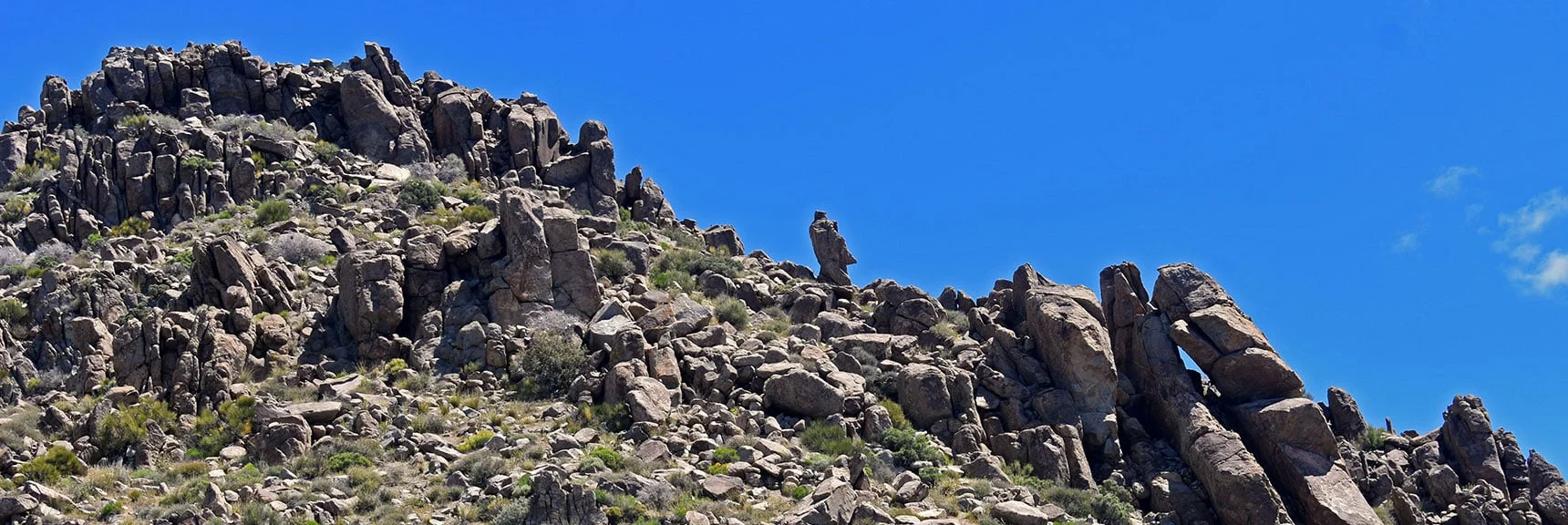 Enlarged View of the Sculpted Pillar Formation | Wilson Summit, Arizona (near Lake Mead NRA)