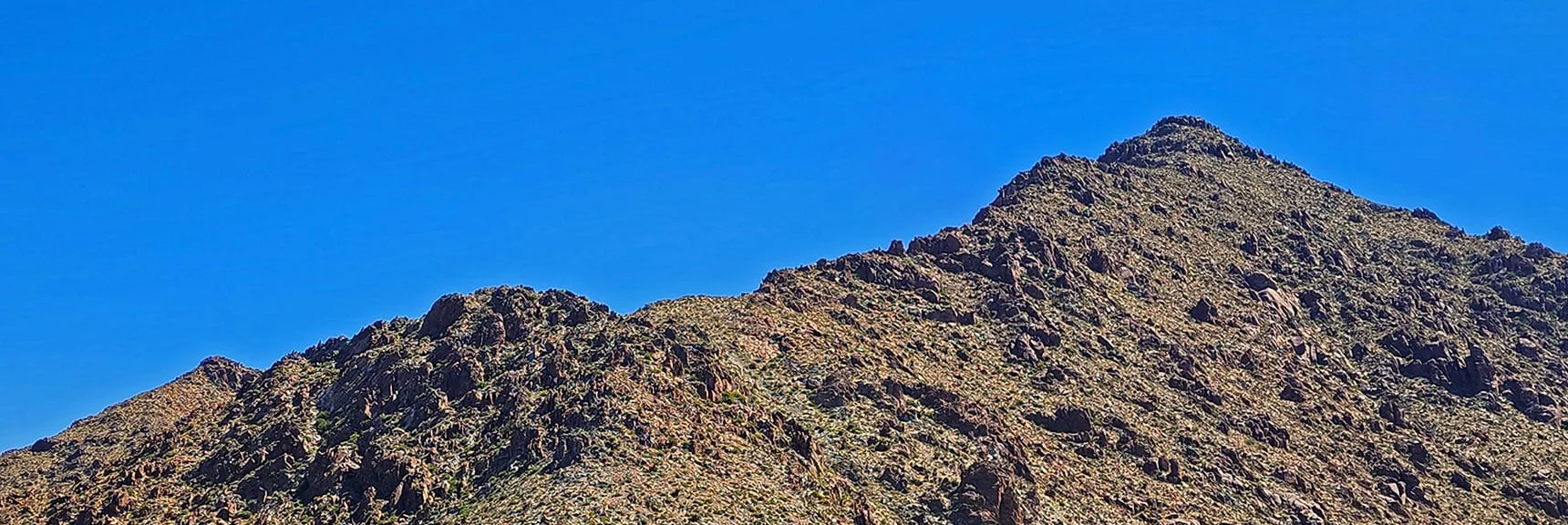 Enlarged View of Mt. Wilson Summit. | Wilson Summit, Arizona (near Lake Mead NRA)