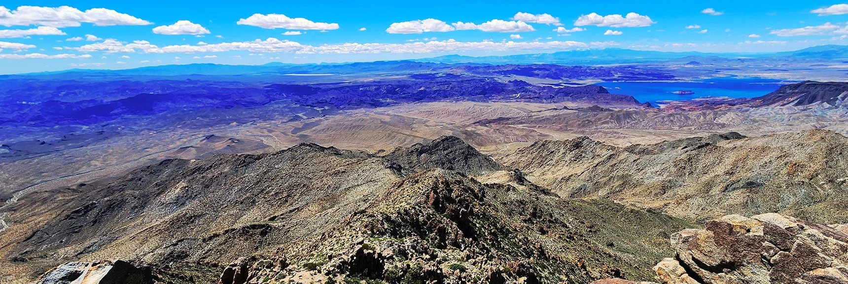 South End of Lake Mead from Mt. Wilson Summit | Wilson Summit, Arizona (near Lake Mead NRA)