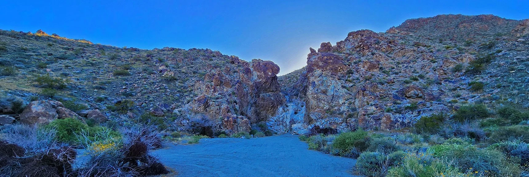 Upper End of Horse Thief Canyon Road. Bypass Dry Fall, Ascend Canyon. | Wilson Summit, Arizona (near Lake Mead NRA)