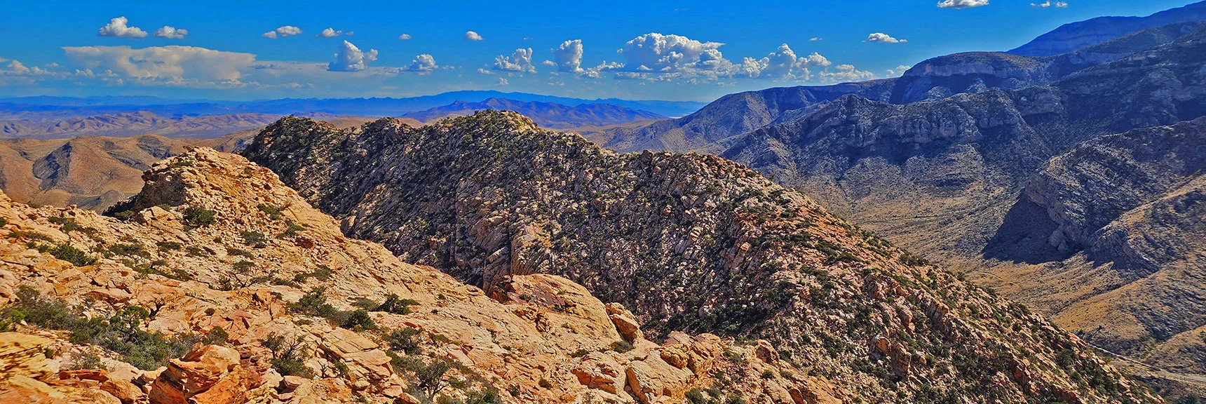 South Peak Viewed from Hollow Rock Peak to the North | South Peak | Rainbow Mountains, Nevada