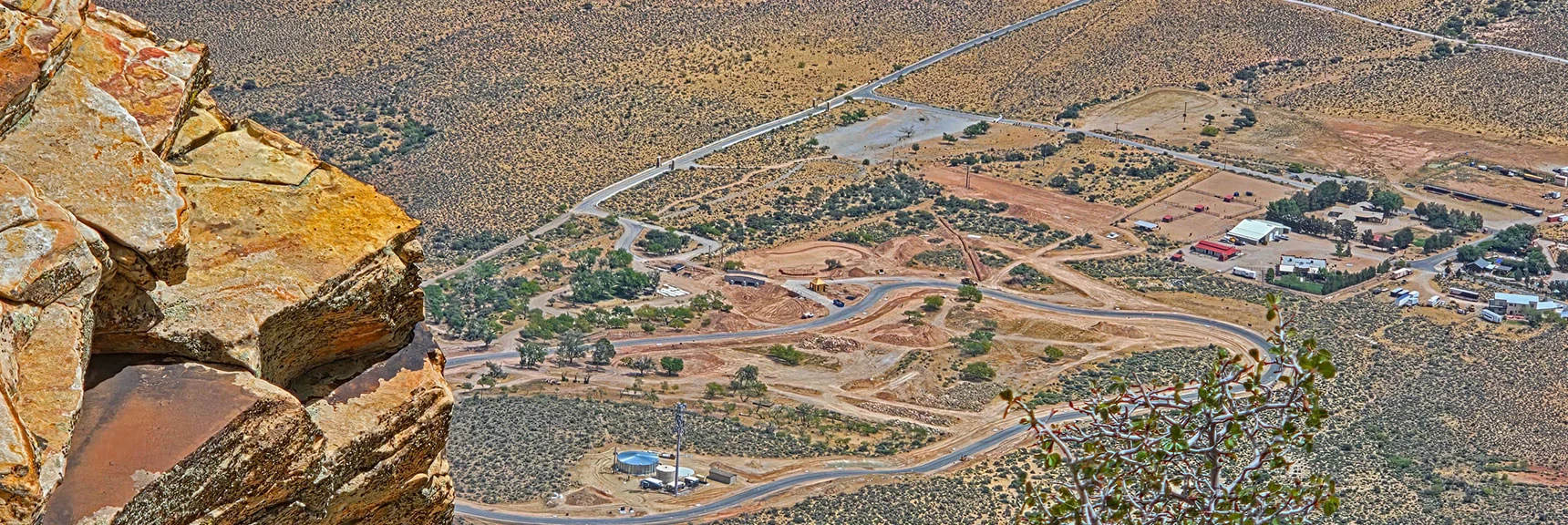 Sneak Peak at Bonnie Springs New Residential Development | Monument Peak Summit | Rainbow Mountain Wilderness, Nevada