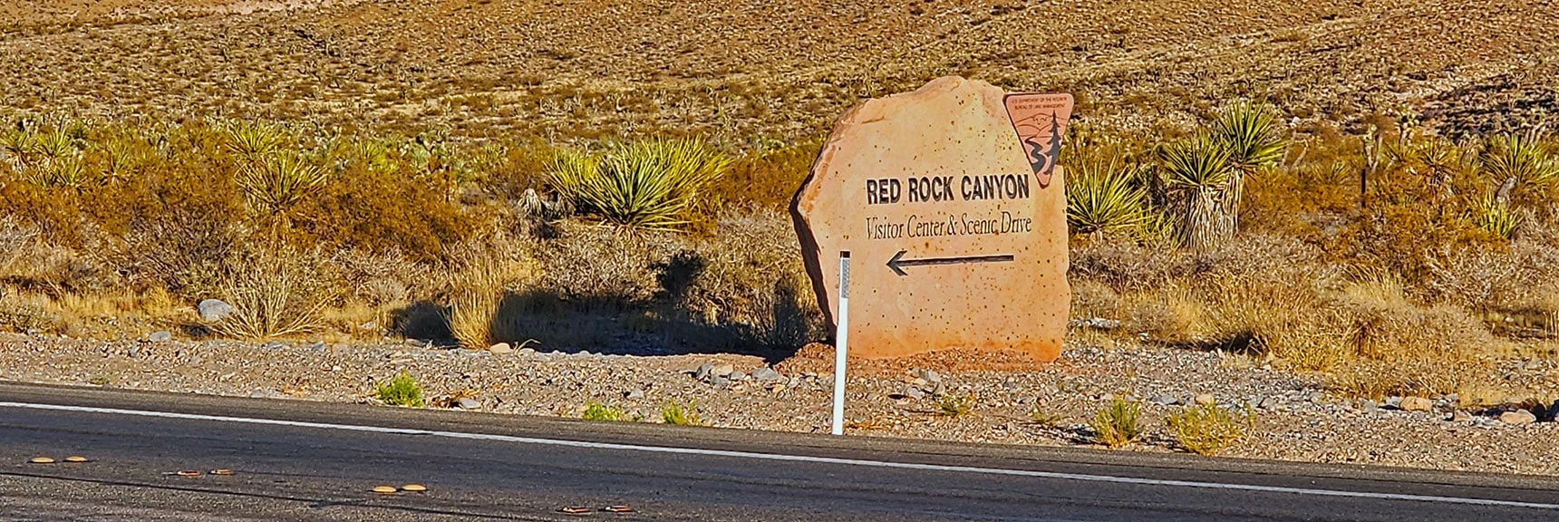 Adventure Concludes at Highway 159 Across RR Canyon Entrance. | La Madre Ridgeline Grand Crossing | La Madre Mountains Wilderness and Red Rock Canyon NCA, Nevada
