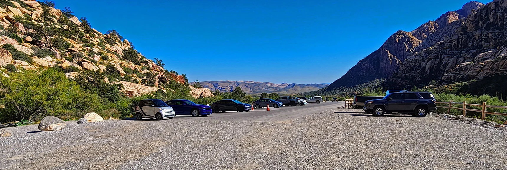 Arrival at Willow Springs Picnic Area (picture from earlier adventure) | La Madre Ridgeline Grand Crossing | La Madre Mountains Wilderness and Red Rock Canyon NCA, Nevada