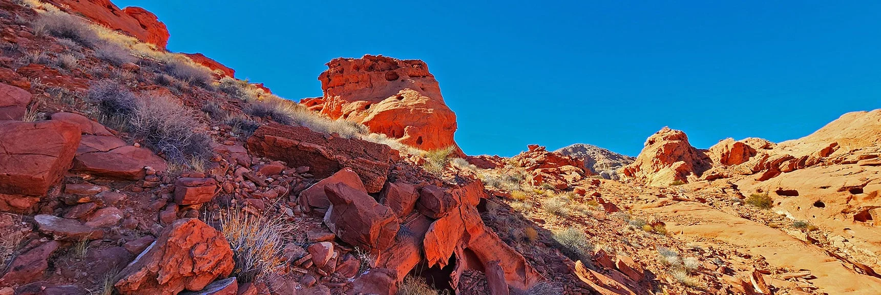 Large Formation on East End of SE Bowl | Bowl of Fire SE Detailed | Lake Mead NRA, Nevada