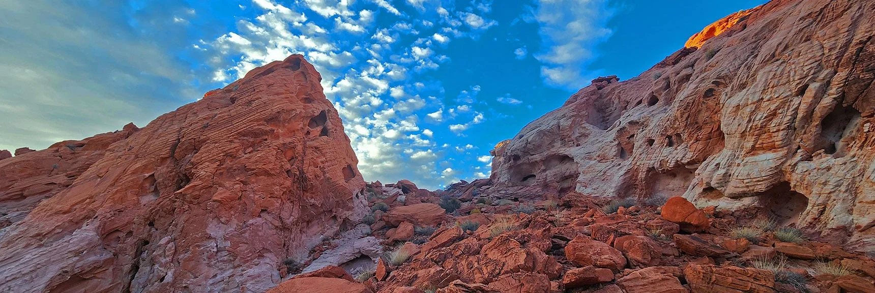 Evening View Up SE Bowl | Bowl of Fire SE Detailed | Lake Mead NRA, Nevada