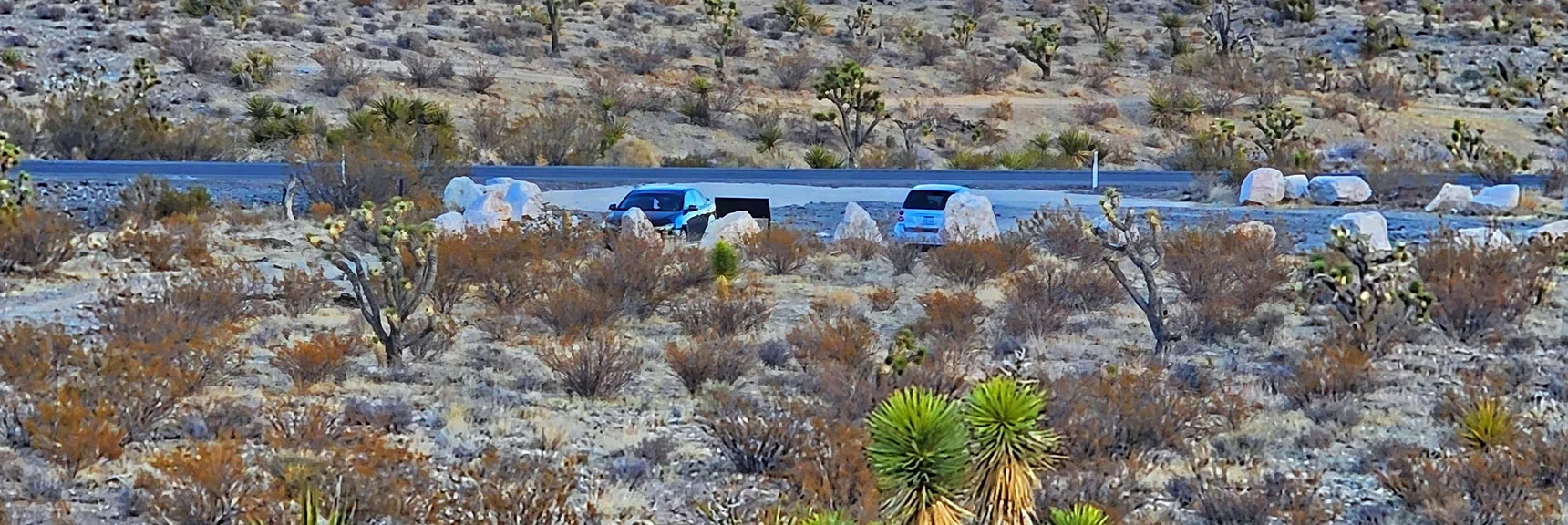 Convenient Trailhead Up Kyle Canyon Rd. Just a Few Miles from Hwy 95 | Harris Springs Canyon Ridgeline | La Madre Mountains Wilderness, Nevada