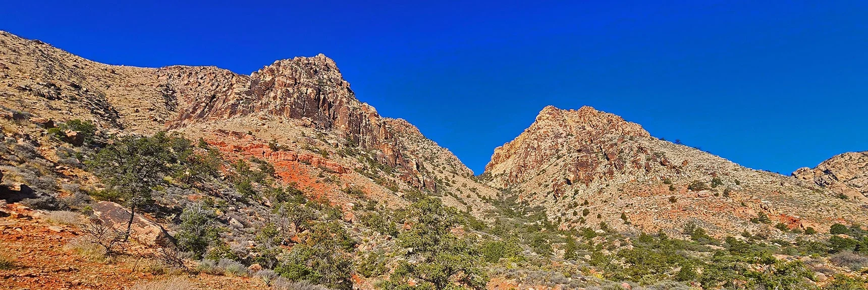 Will Ascend the Canyon Between the Two Peaks | Hollow Rock & South Peaks Loop | Rainbow Mts. Wilderness, Nevada