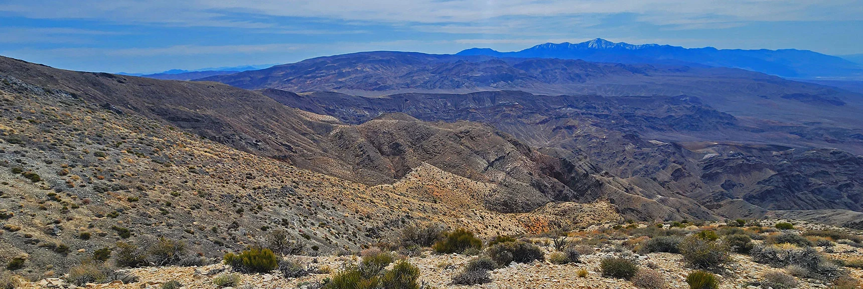 Telescope Peak to the South. | CIA Plane Crash in 1952 | Panamint Mountains | Death Valley, CA