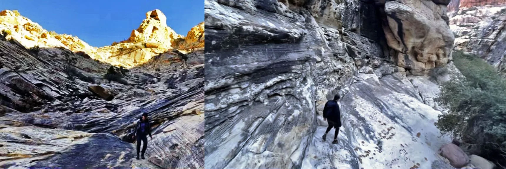 Blue Diamond Hill (R), Red Rock Canyon (Middle), Indecision Peak (L). | Monument Peak Summit | Rainbow Mountain Wilderness, Nevada