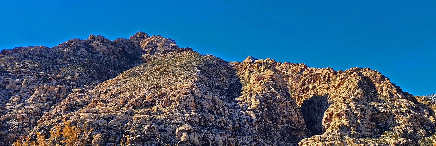 Northern Edge of Rainbow Mountains Upper Crest Ridgeline | White Rock Mountain Loop Trail | Red Rock Canyon, Nevada