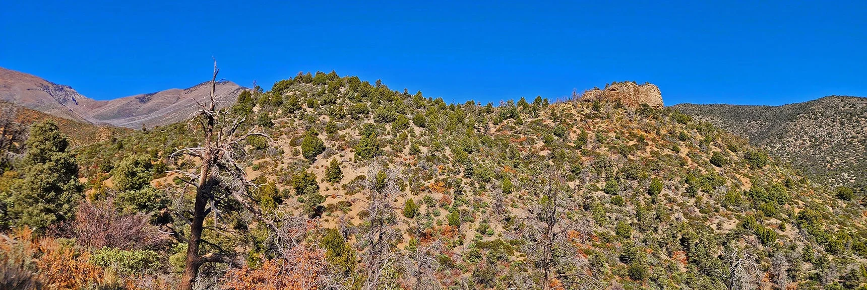 Lovell Canyon Loop Circling Upper West Side of Handy Peak. | Lovell Canyon Loop Trail | Lovell Canyon Nevada